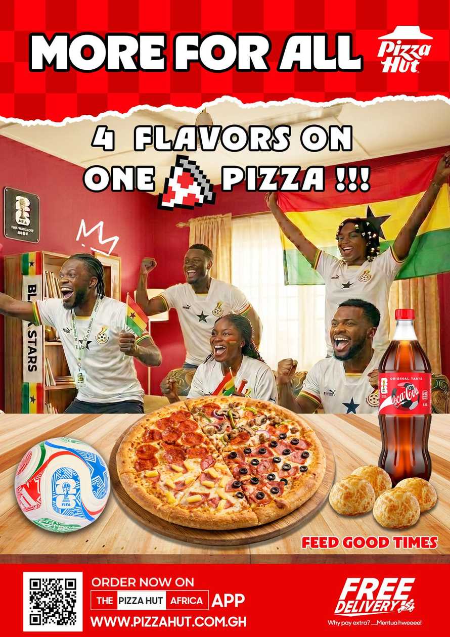 Four Flavours Pizza