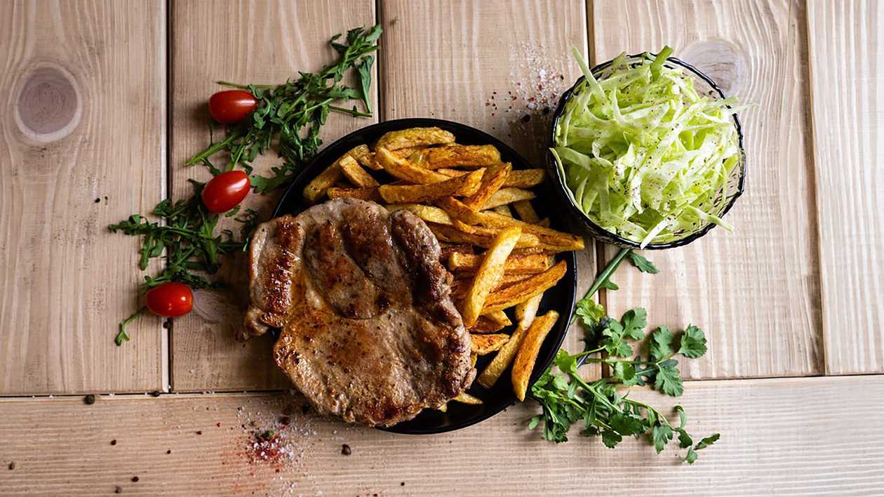 Pork Neck 'Like in the Old Days' + Beer of Choice