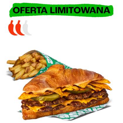 PODWÓJNY KROSANT CZIPOTLE ZESTAW