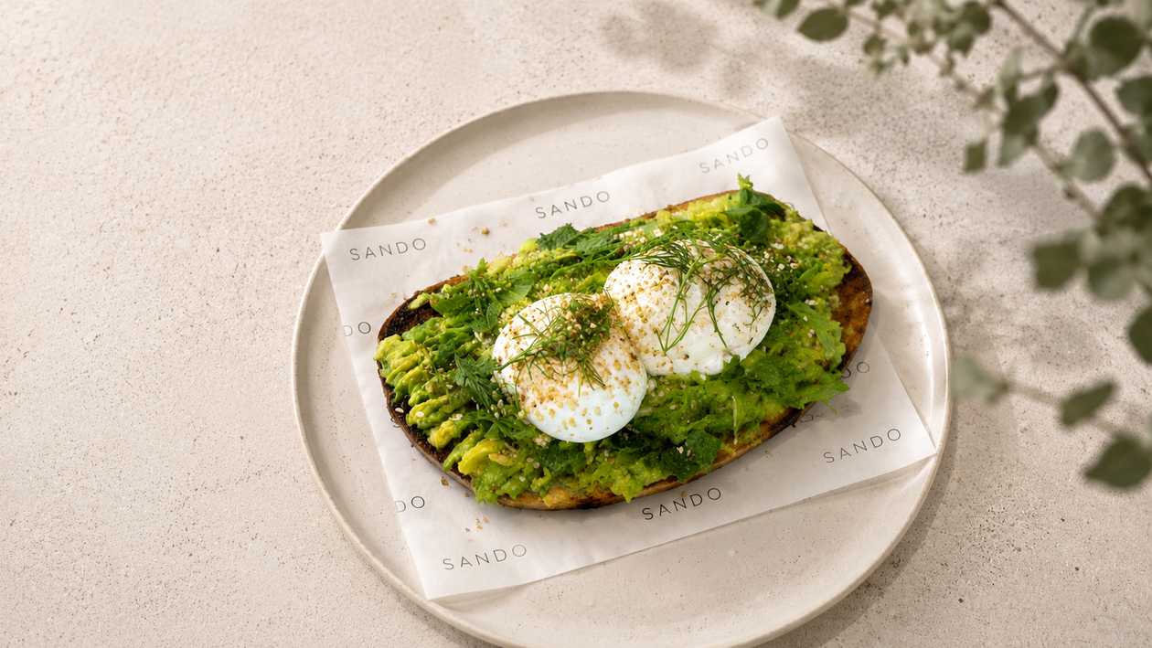 Smashed Avocado Sourdough