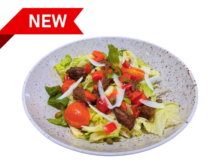 Warm beef salad