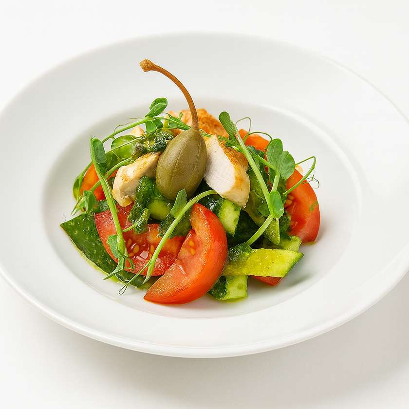 Chimichurri salad