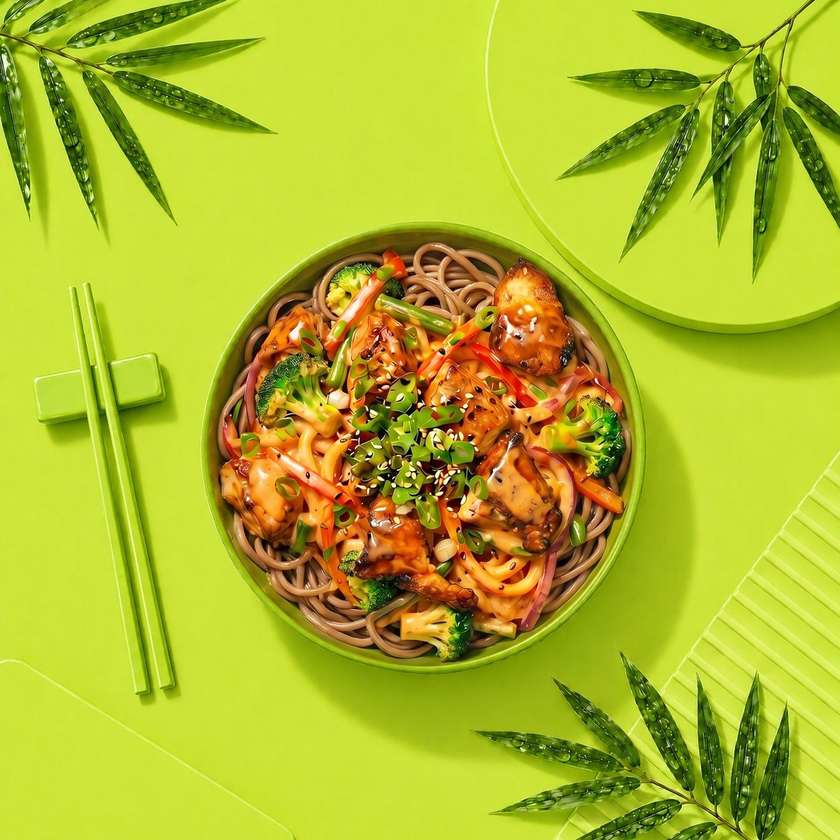 Wok Ramen Pui Sos Roze