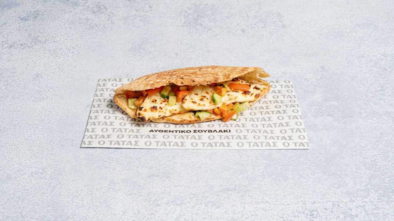 Large Pitta Halloumi (Enisximeni)