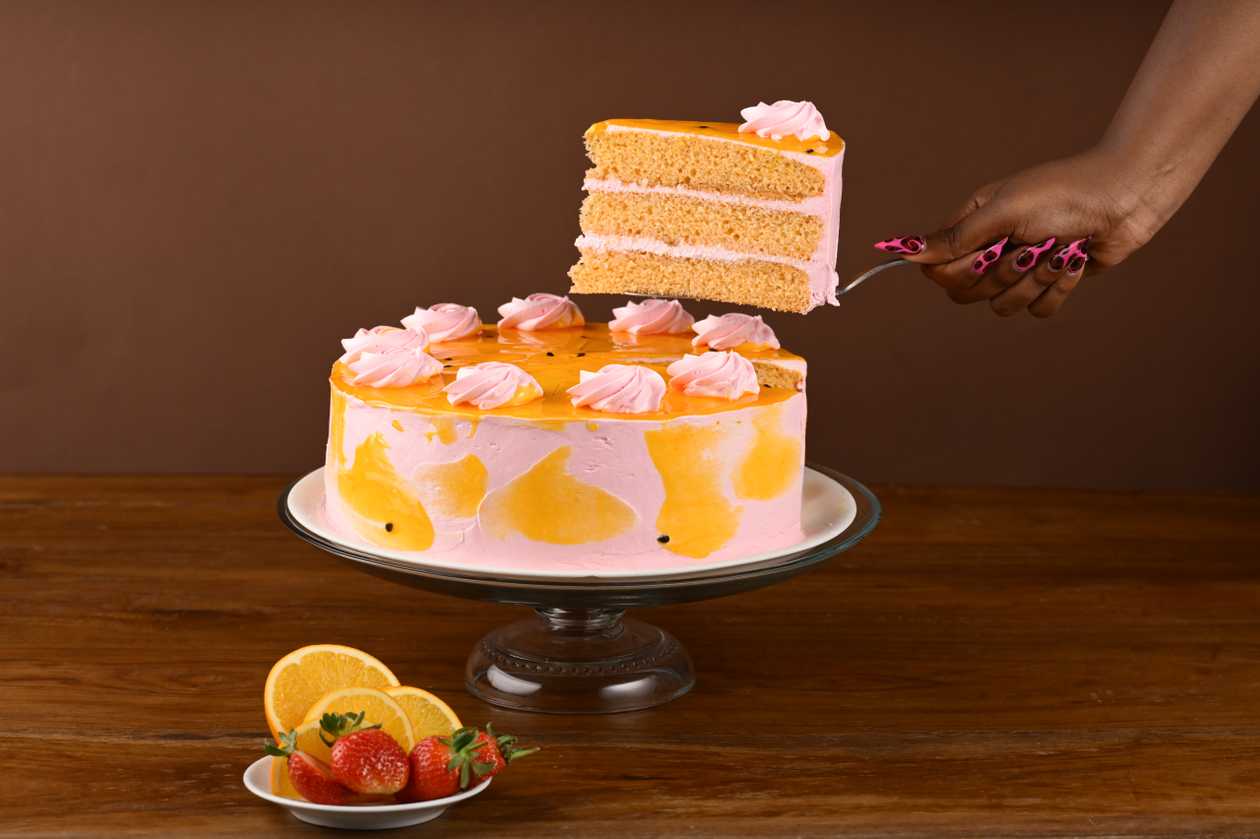 Fruit Medley Cake