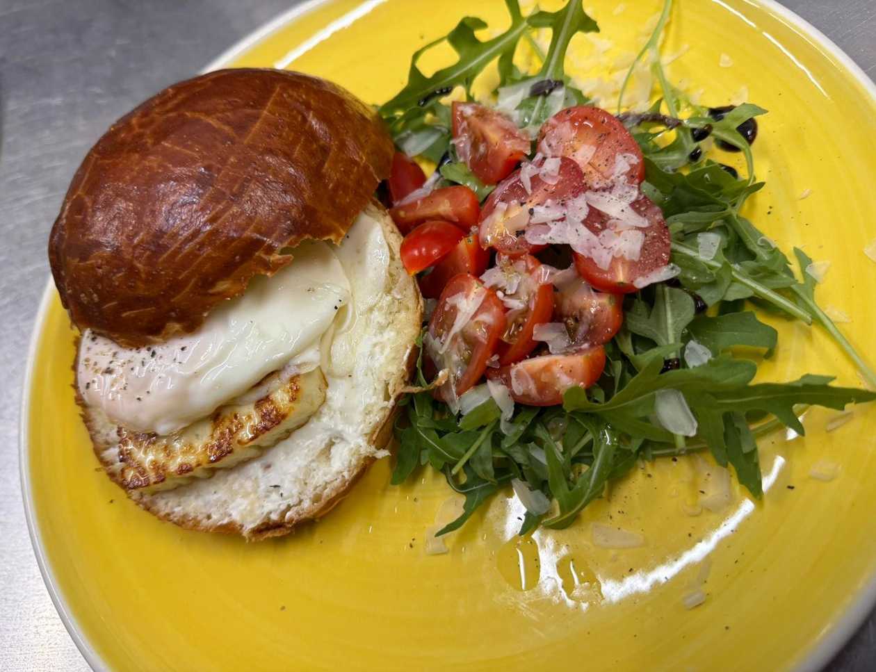 HALLOUMI BREAKFAST SANDWICH
