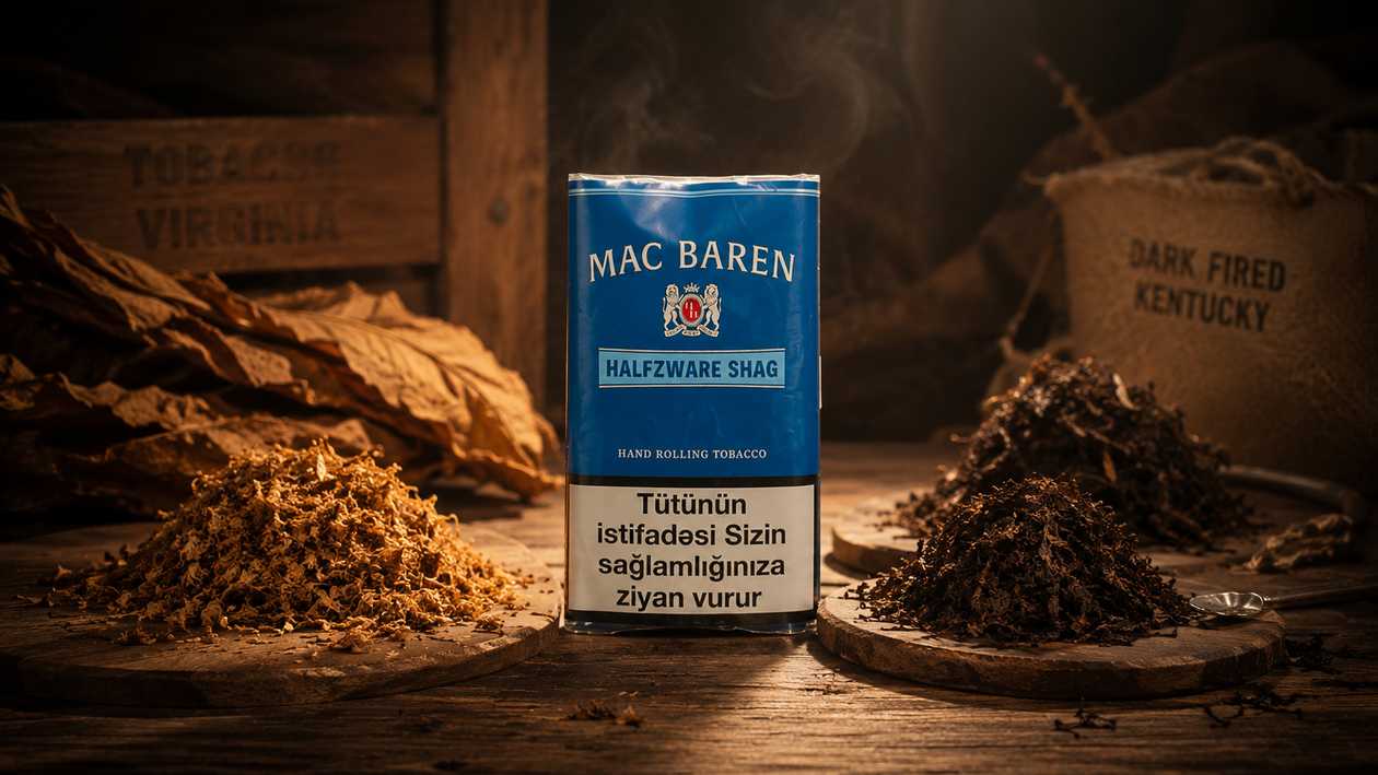 Mac Baren Halfzware Shag Hand Rolling Tobacco 30qr