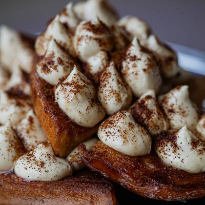 Nutty Tiramisu Bagel