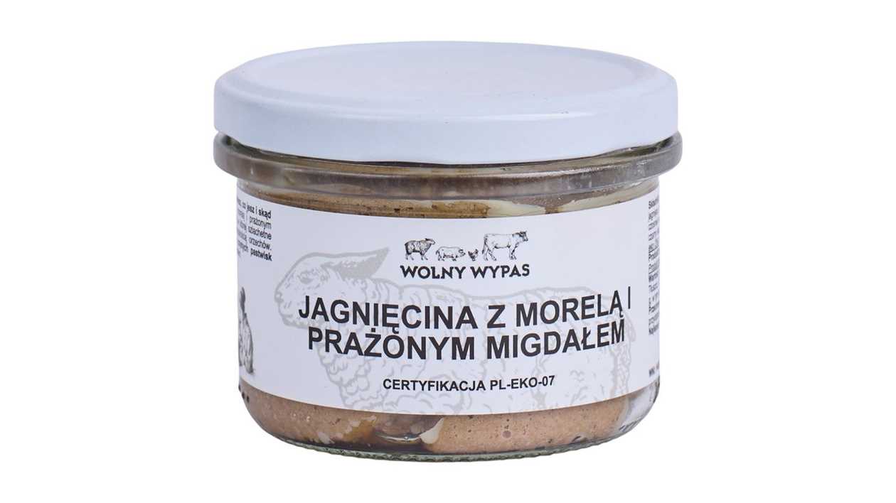 Jagnięcina z morelą i prażonym migdałem 180 g