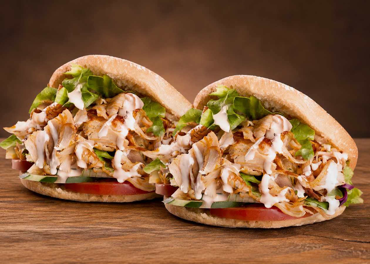 2 x Kebab  Normal