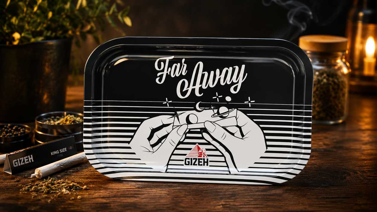 Gızeh Far Away Rolling Tray (siqaret bükmə altlığı )