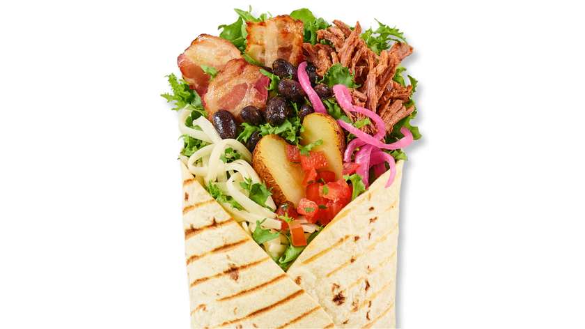 Wrap Wołowina Bekon