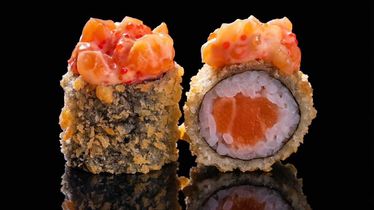 Sake hosomaki tartar