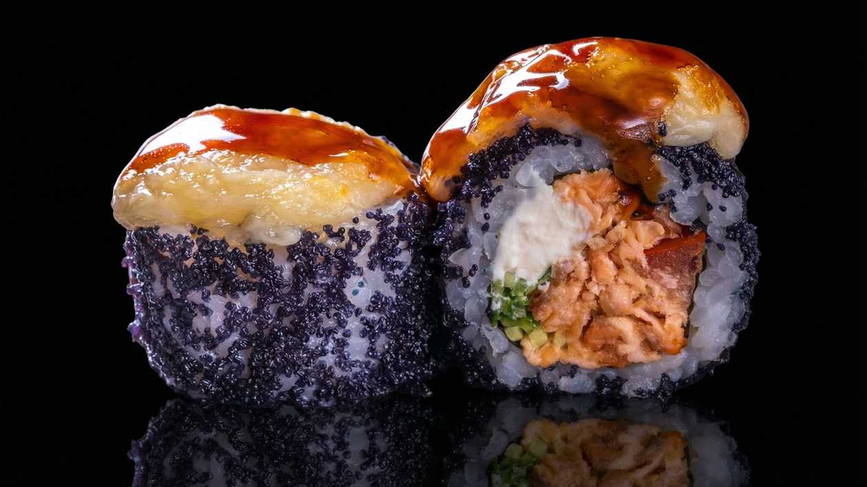 Black crush roll