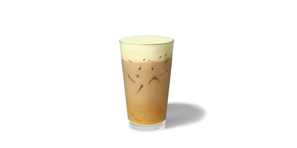 Iced Caramelised Banana Latte