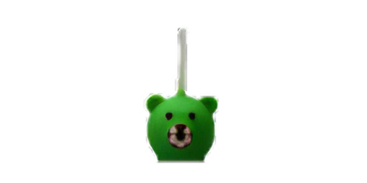 Green Lemon Soccer Bear Cake Pop