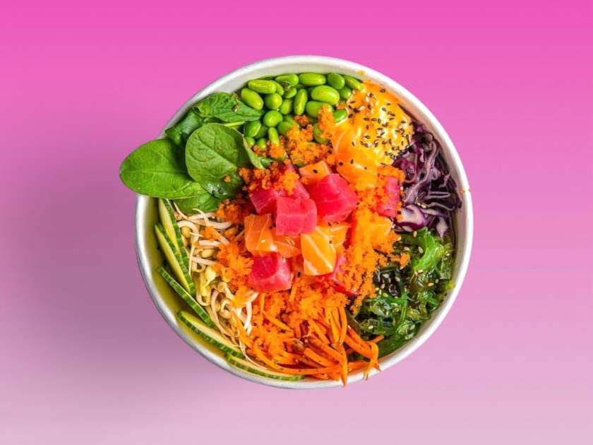 139. Suur Mix Lõhe-Tuna poke Bowl
