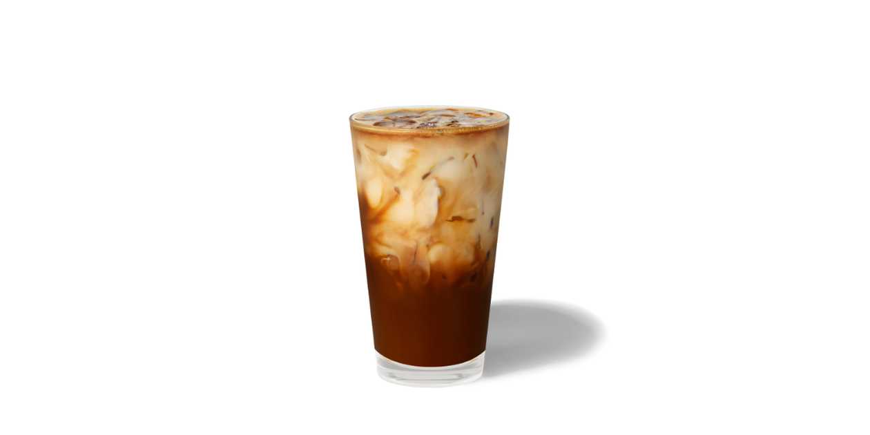 Iced Caramelised Banana Oat Shaken Espresso