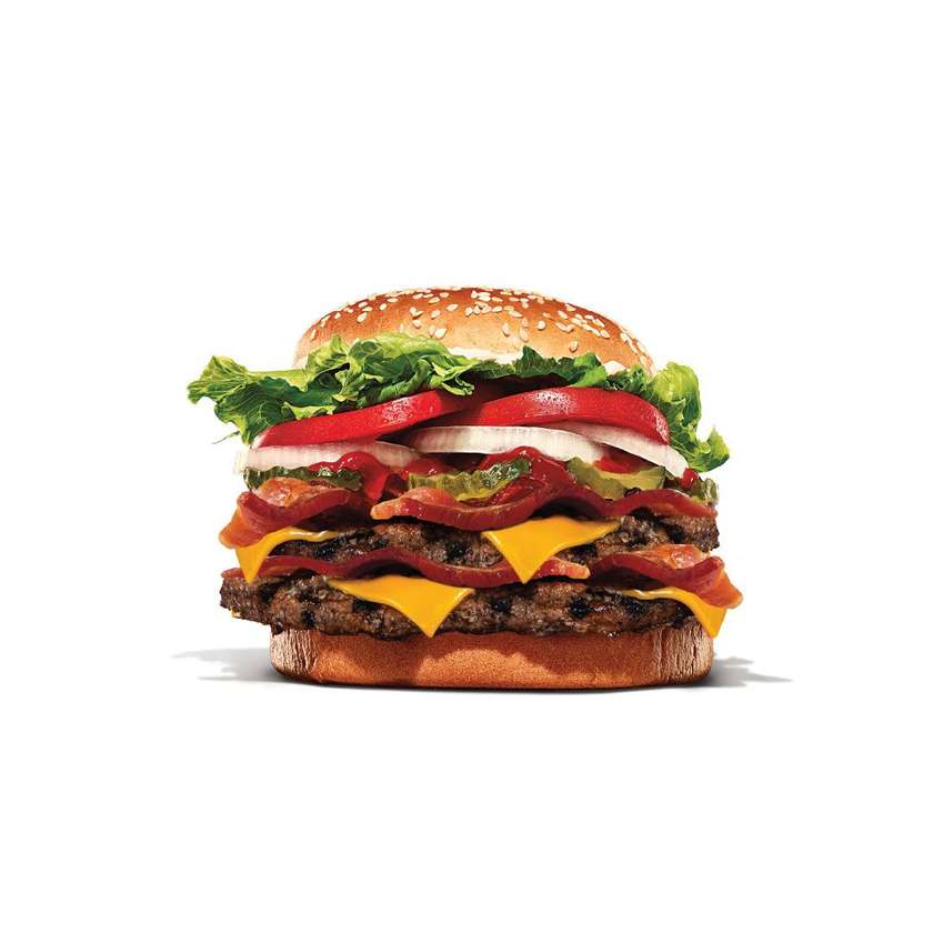 Double Whopper Fully Loaded