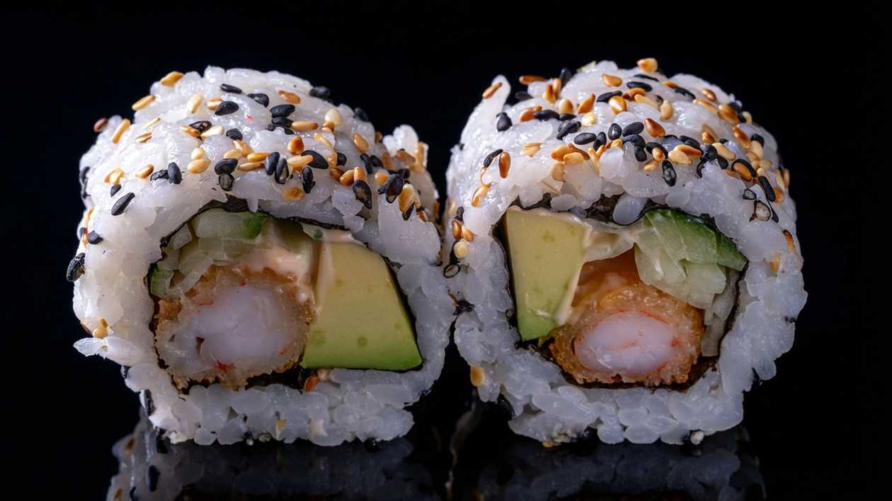 Ebi sesam maki