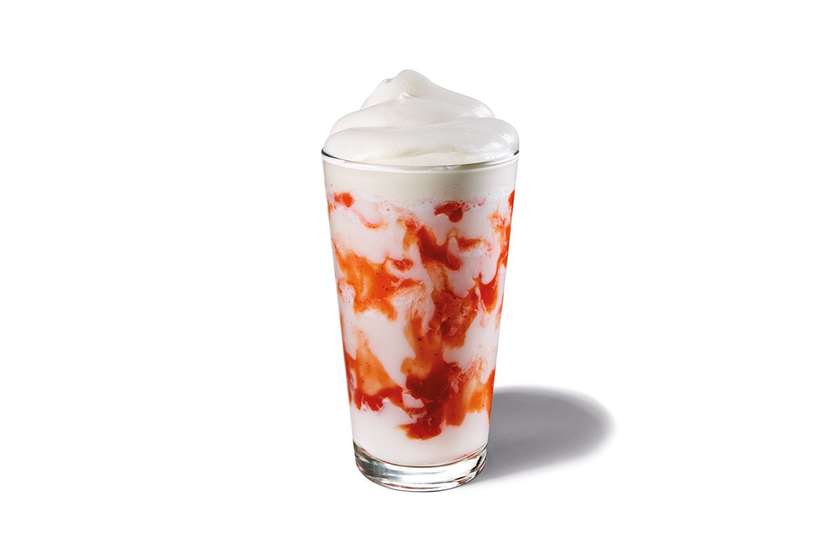 Strawberries & Cream Frappuccino