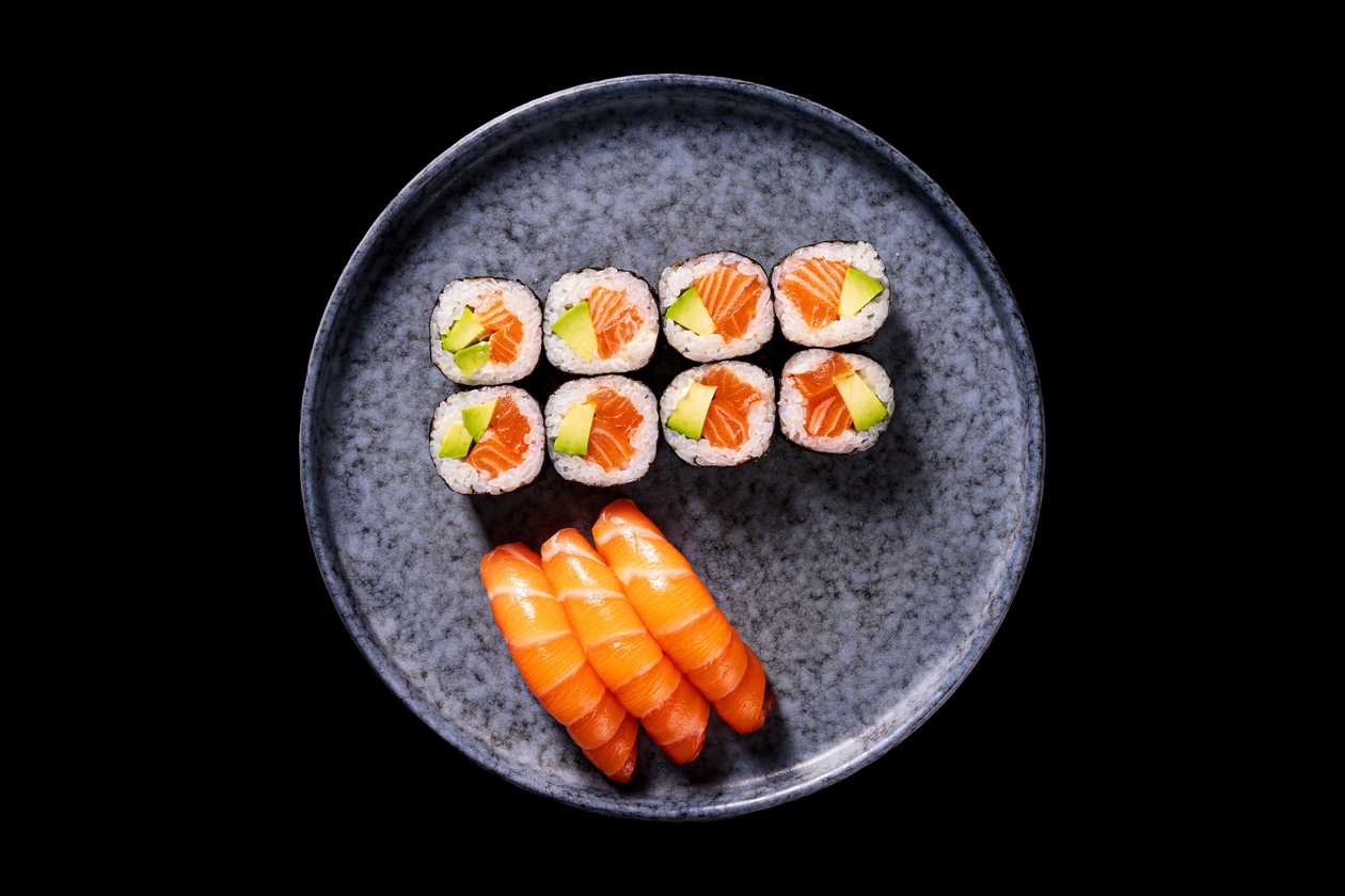 Sake avocado set