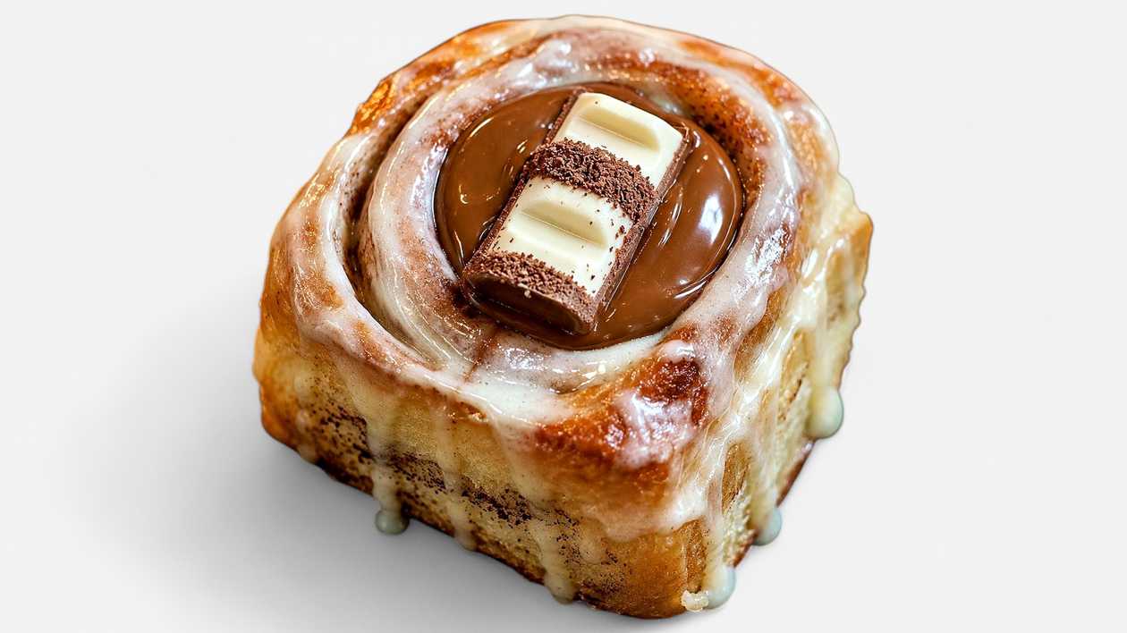 Homemade Kinder Cinnamon Swirl