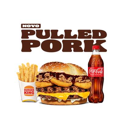Menu Double Pulled Pork & Onion