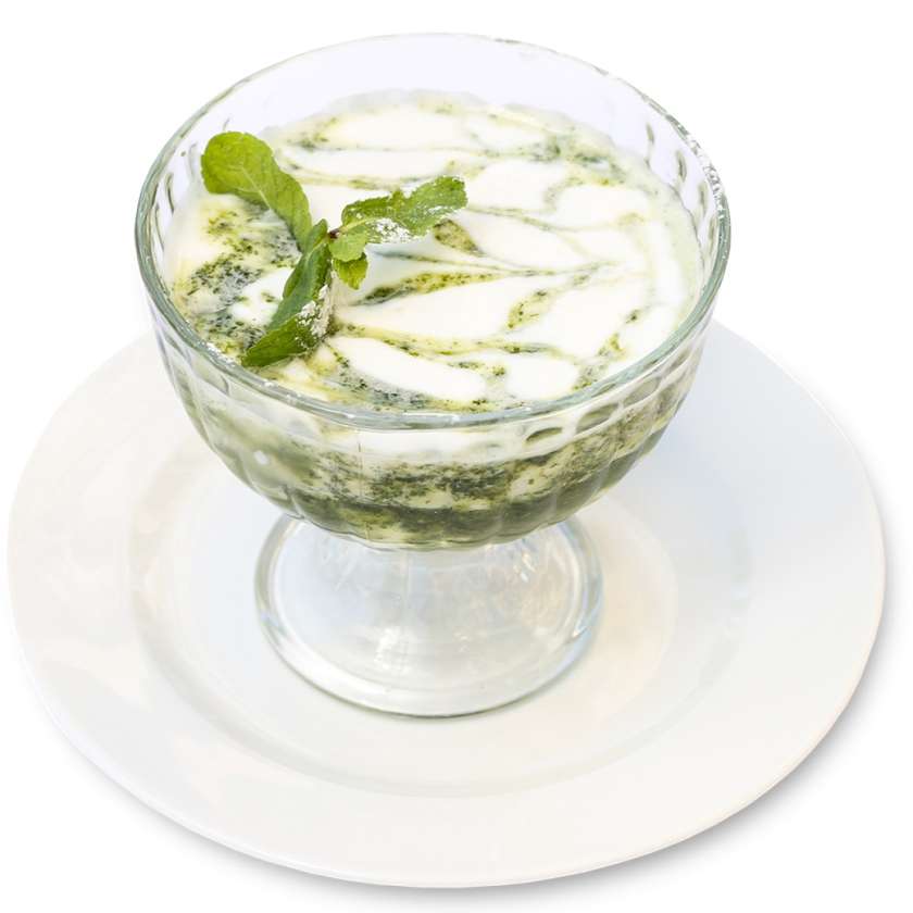 Мацоні з м'ятою та медом (190 г)