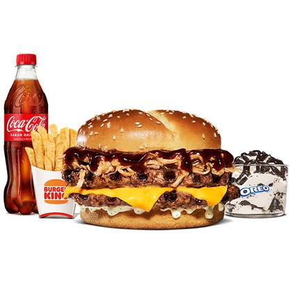 Menu Completo Pulled Pork Double Carne