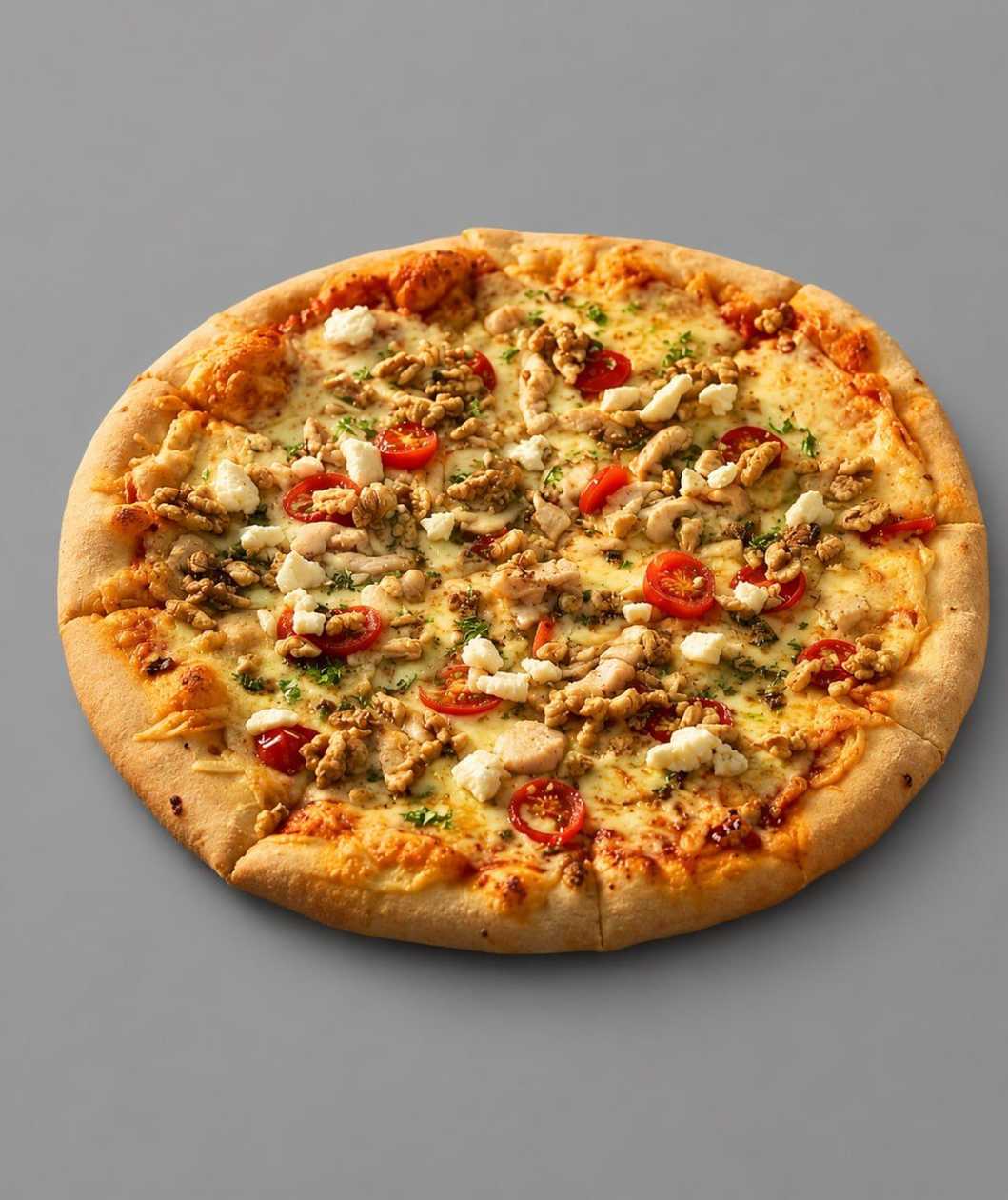Пицца с грецким орехом