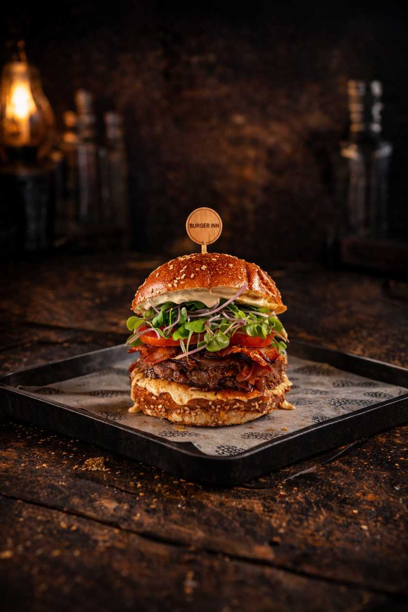BEZLEPEK Parmesan Ninja Burger
