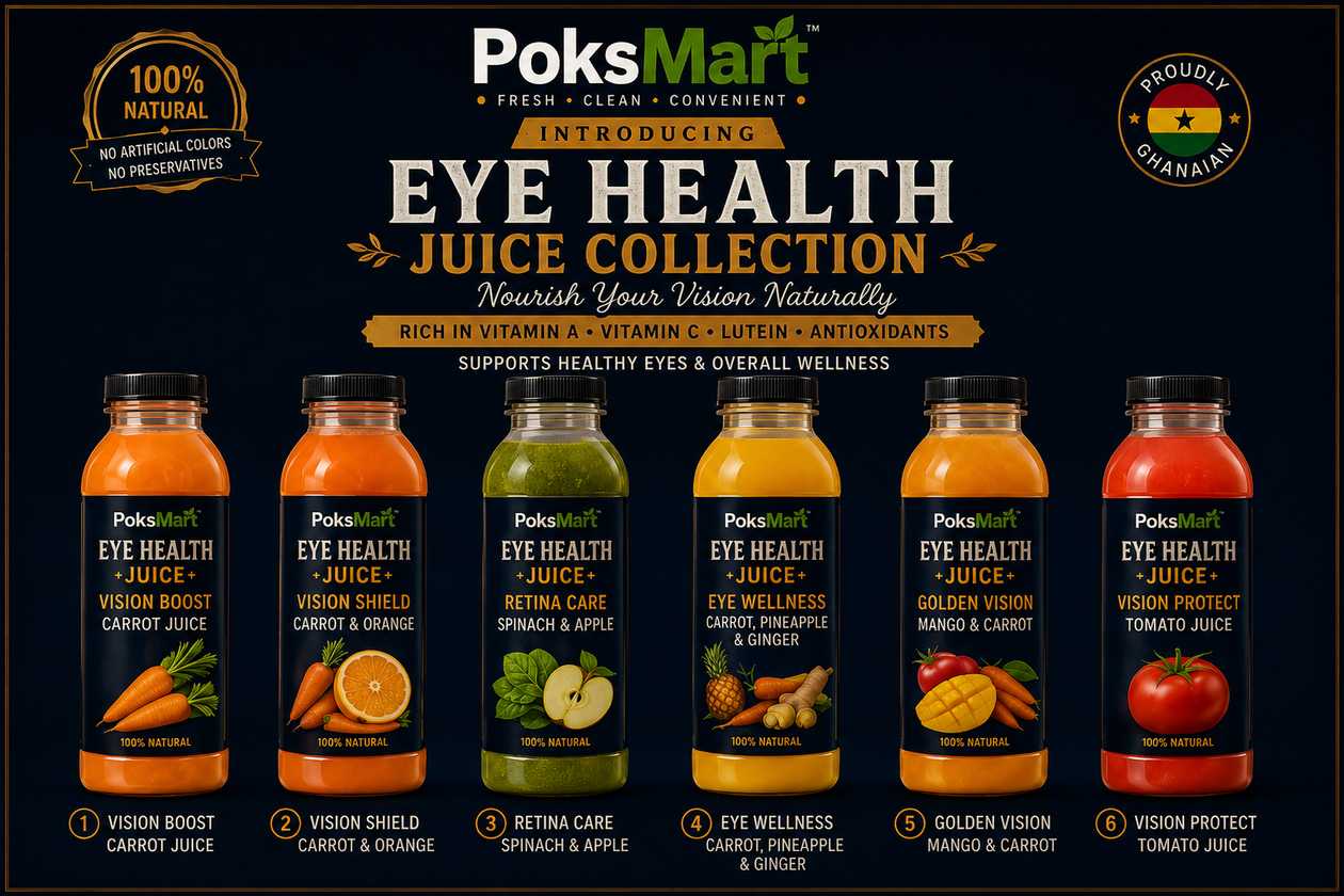 PoksMart Eye Health Juice Collection: