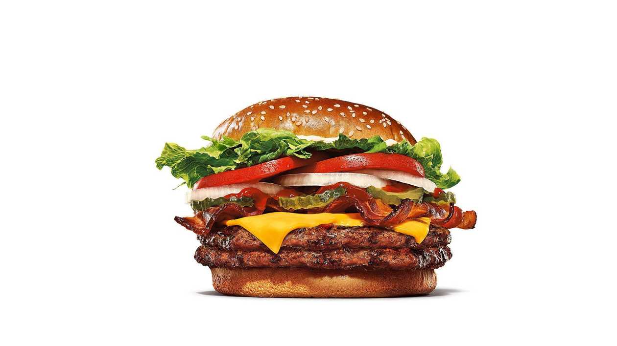 Double Bacon & Cheese Whopper