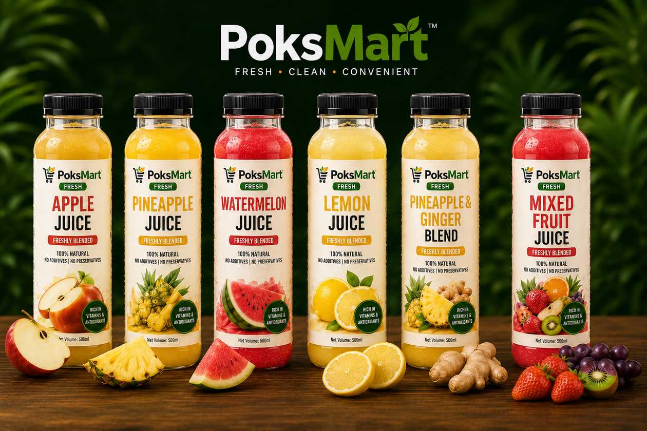 🍎 PoksMart Fresh Juice Collection