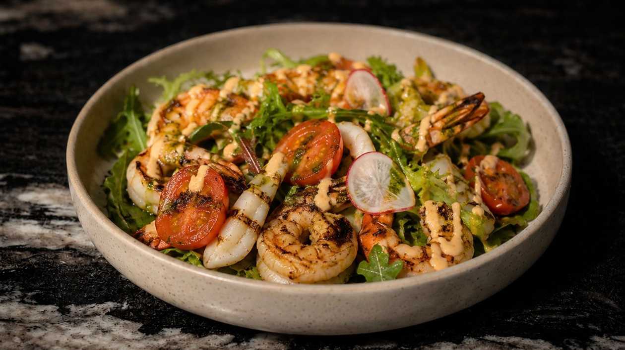 Calamari & Prawns Salad 🆕