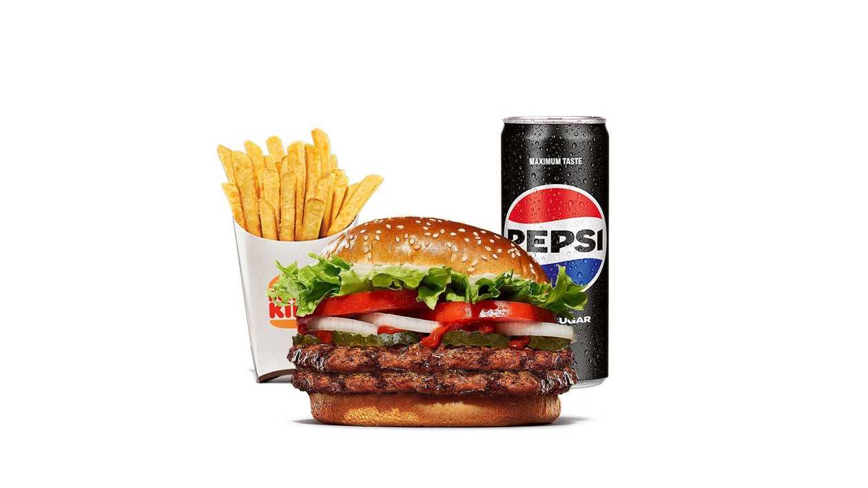 Double Whopper Menu