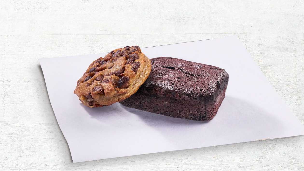 Chocolate Brownie & Cookie
