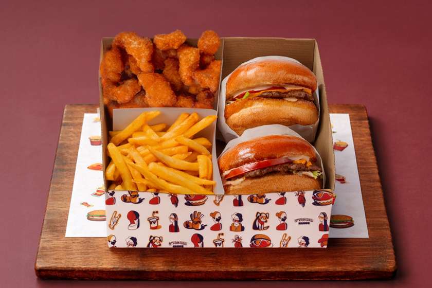 Two Burger Box