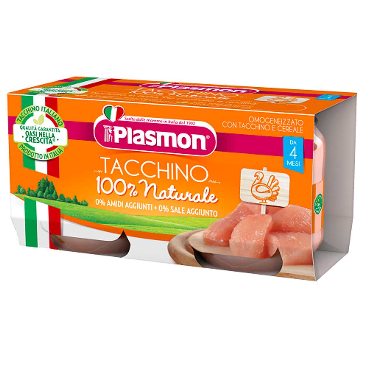 Plasmon - Turkey Meat Dinner /6 Months+/ 80g 1492 #2