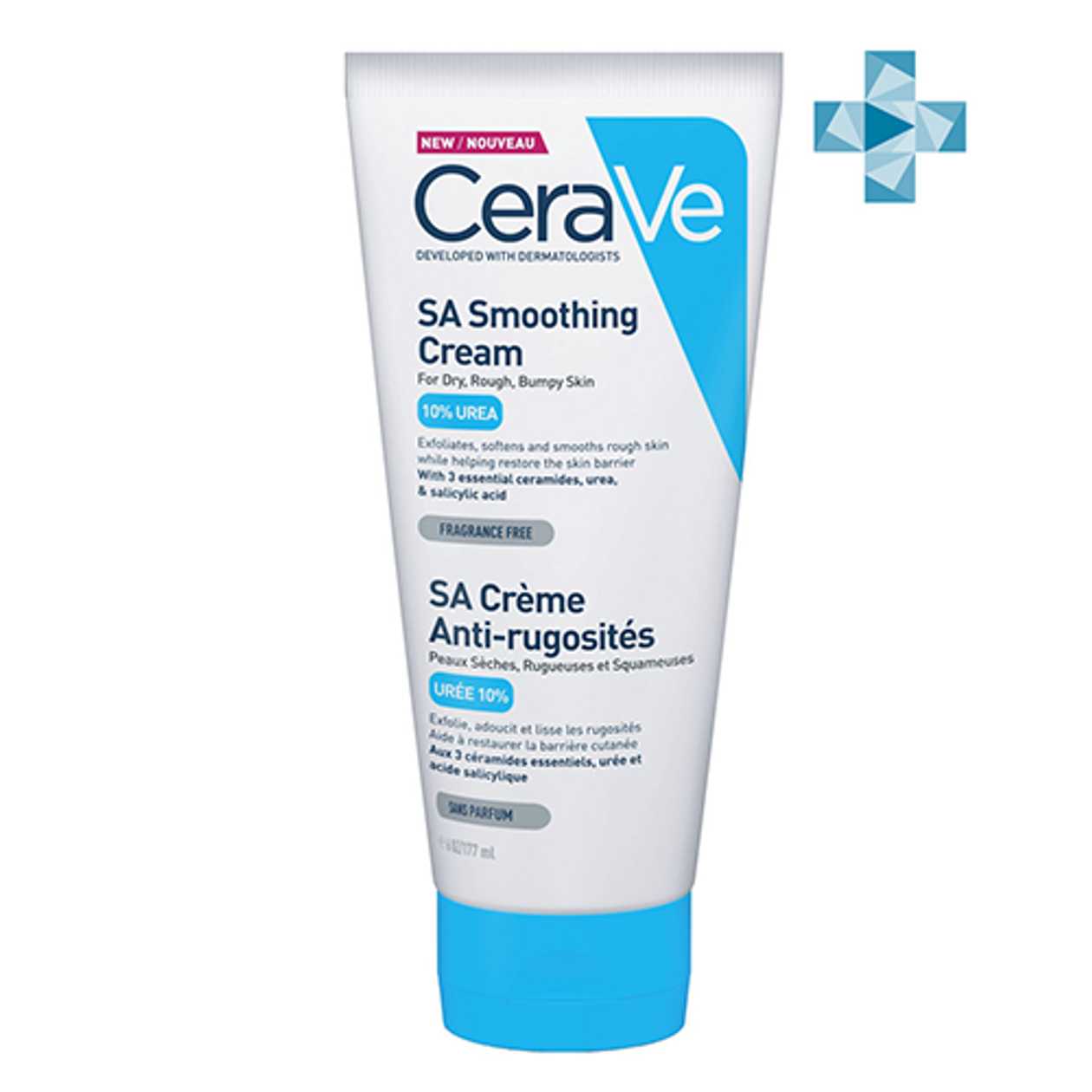 CeraVe - SA Face/Body Cream for Smoothing Dry/Uneven Skin 177ml 4095