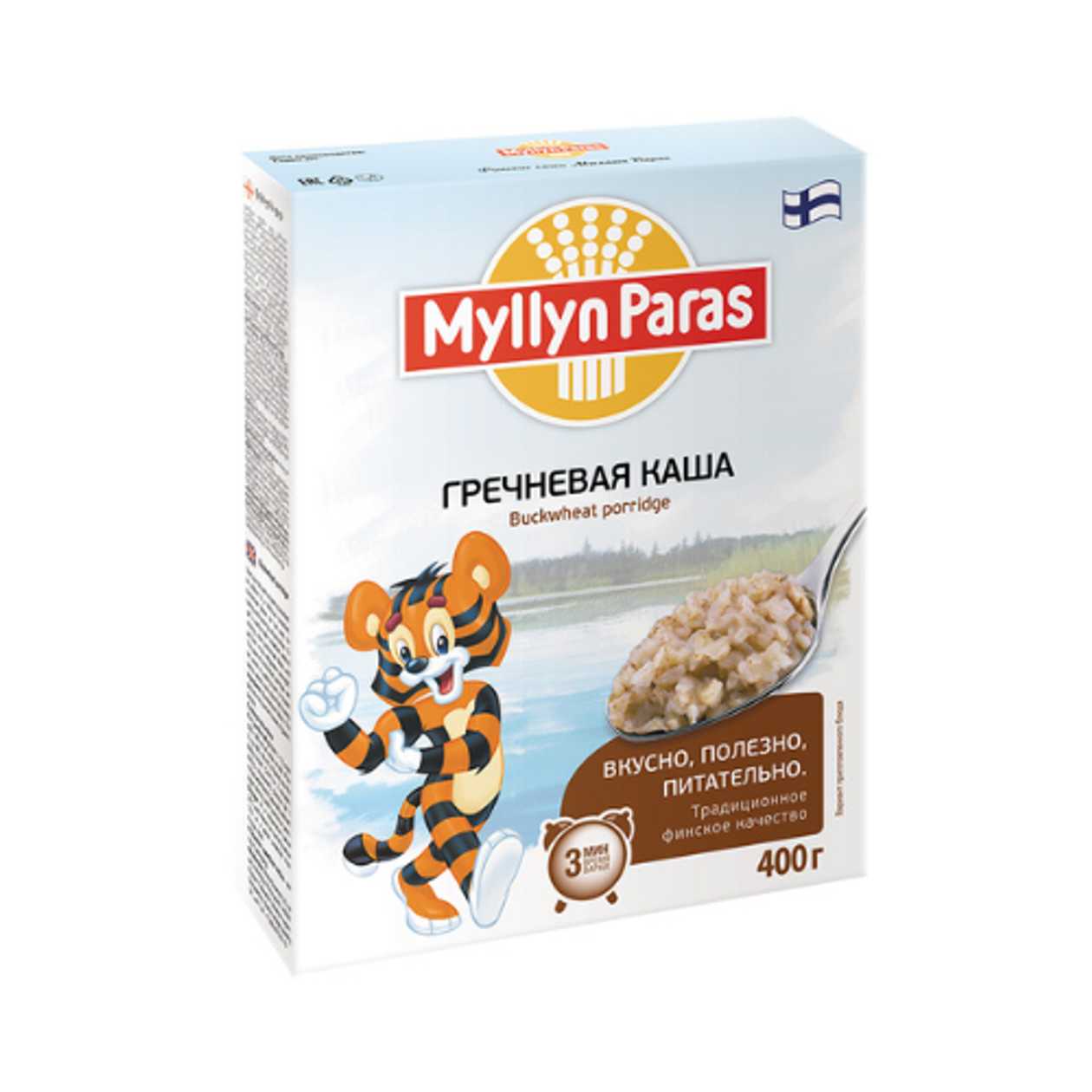 Milin Parasi - Tiger Porridge for Infants "Tiger" Buckwheat /10 months+/ 400g 0683