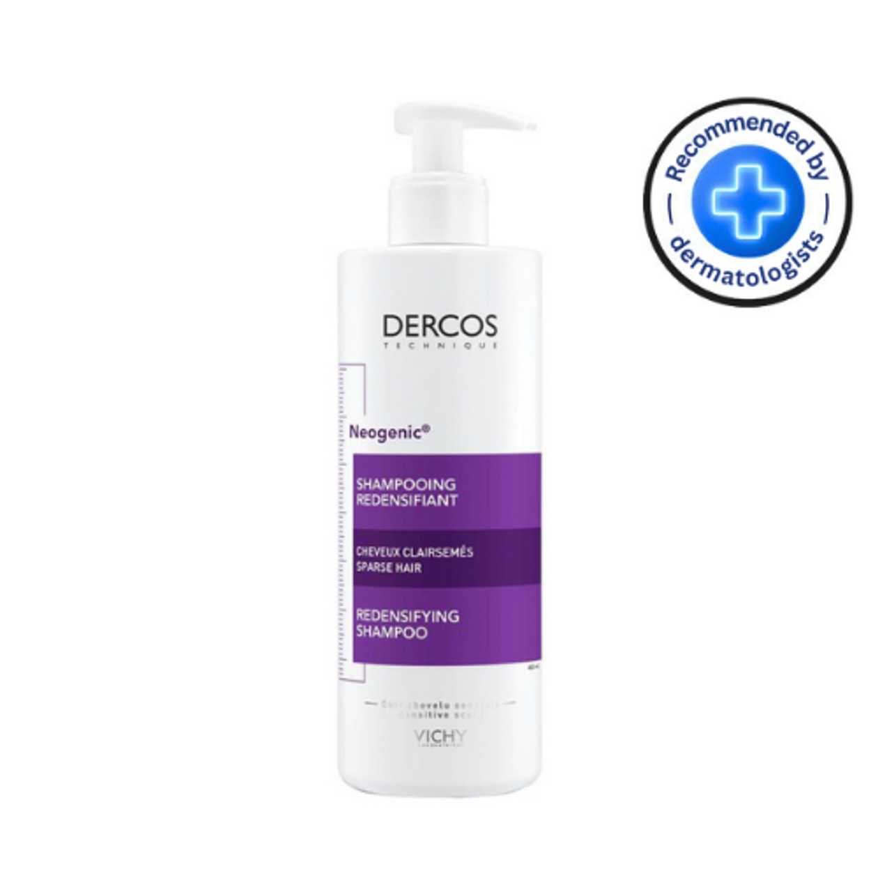 Vichy - Dercos Neogenic Shampoo for Volume, Frequency, and Rapid Hair Growth for All Hair Types 400ml 0019