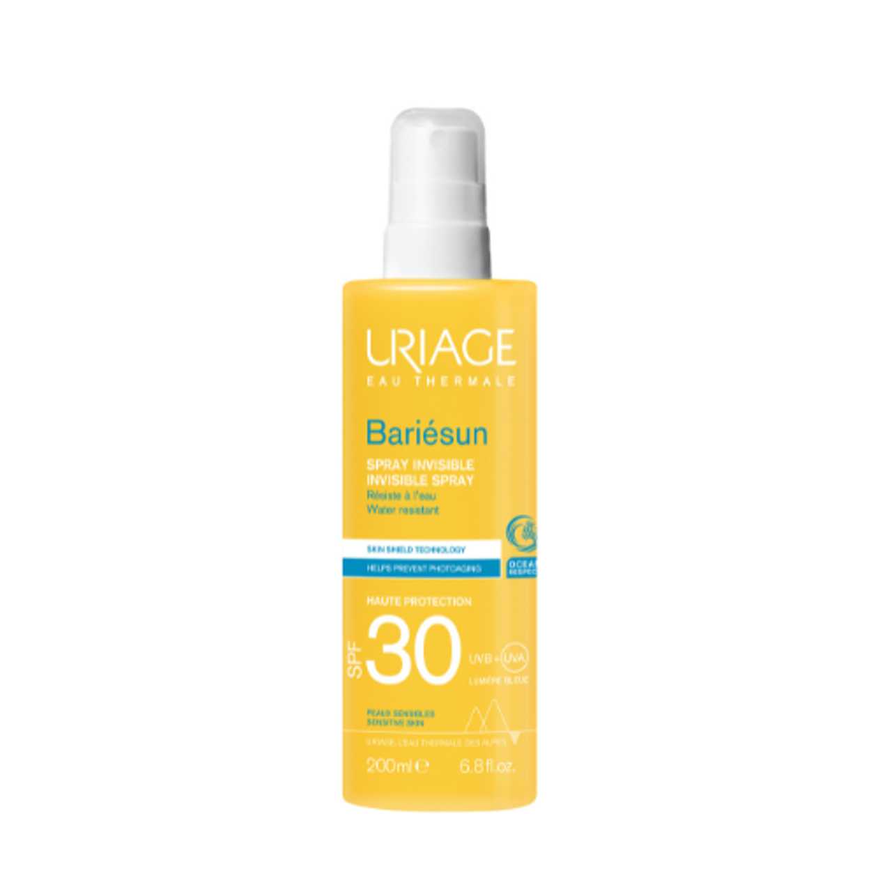 Uriage - Barrier Sunscreen Spray SPF30 for Face/Body 200ml 1352/8375/8182