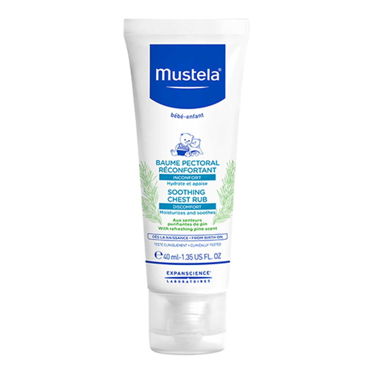 Mustela - Comfort Breathing Cream-Balm 40ml 7286/9432