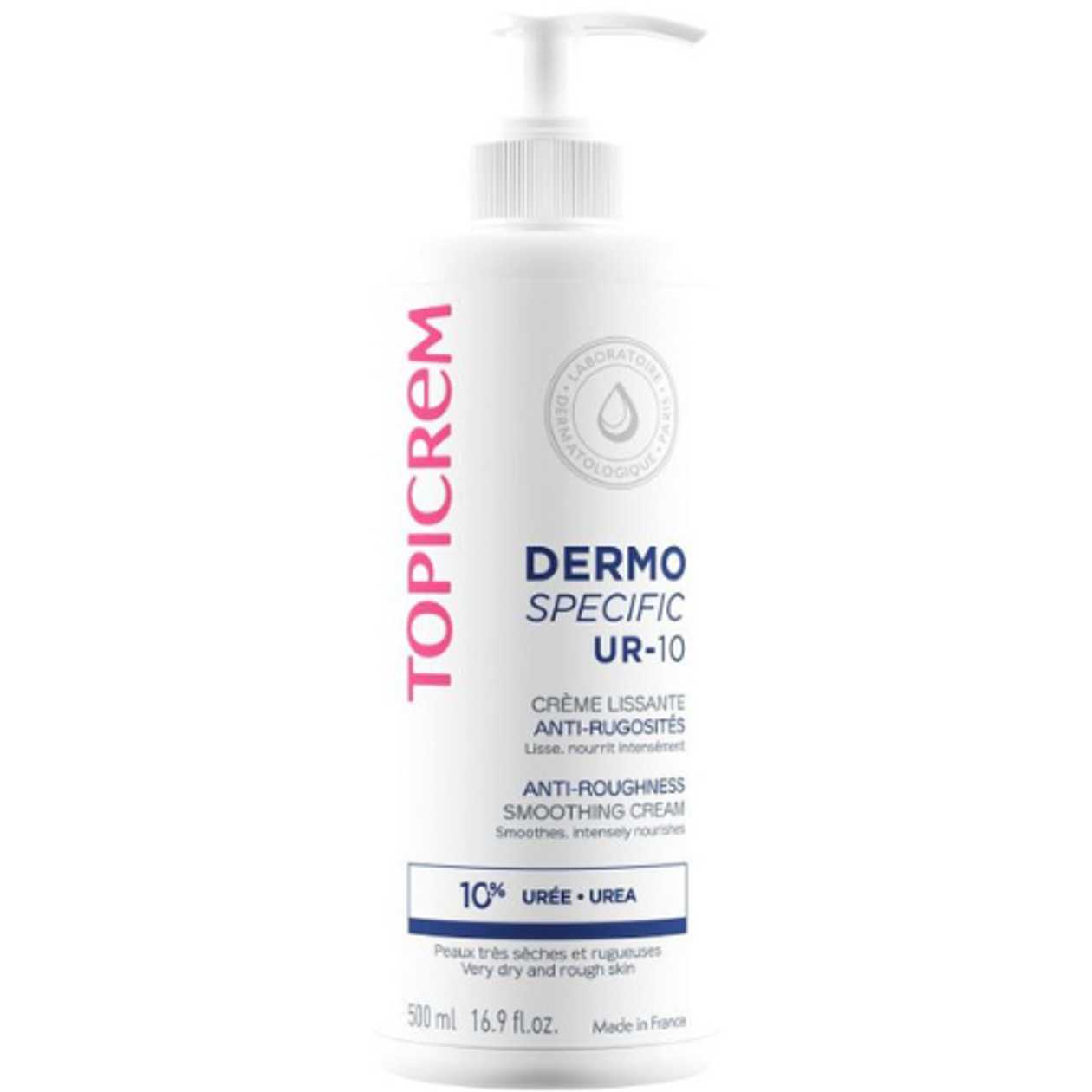 TopiCream - S.O.S. Urea - 10 Body Cream for Very Dry/Thickened Skin 500ml 3306