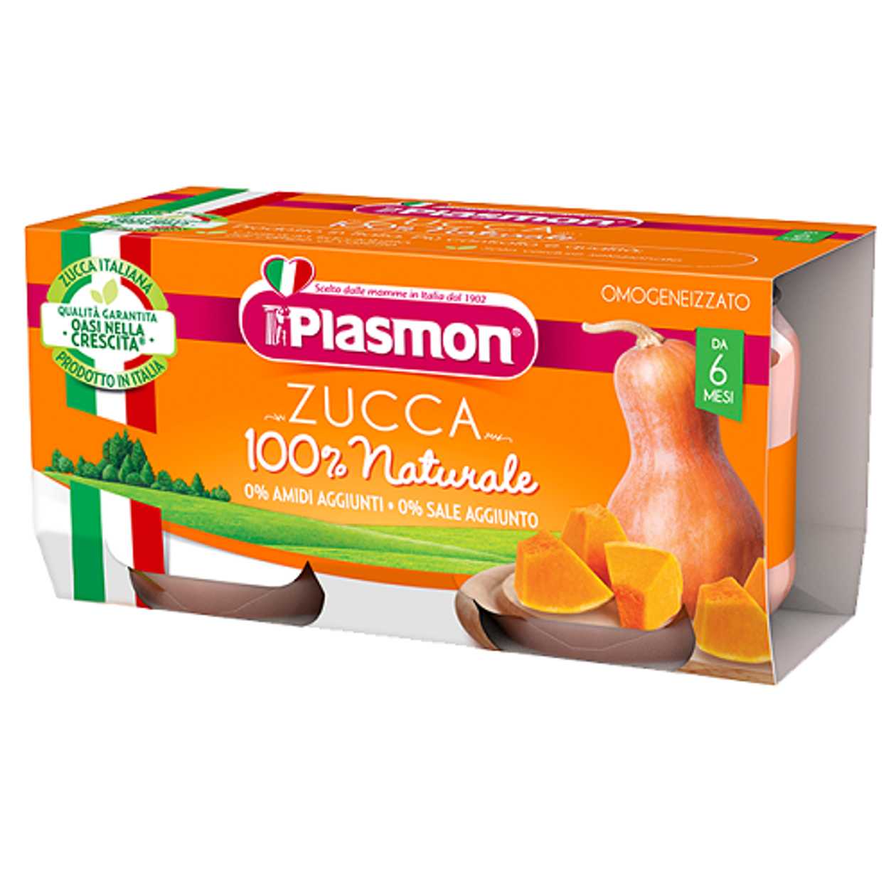 Plasmon - Pumpkin Puree /6 months+/ 80g 9664 #2