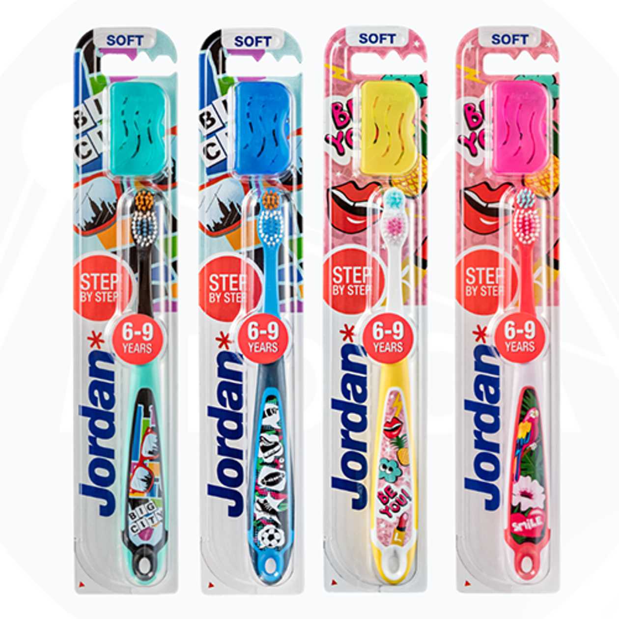Jordan - Children's Toothbrush STEP BY STEP /6-9 Years/ 0301/1/03252