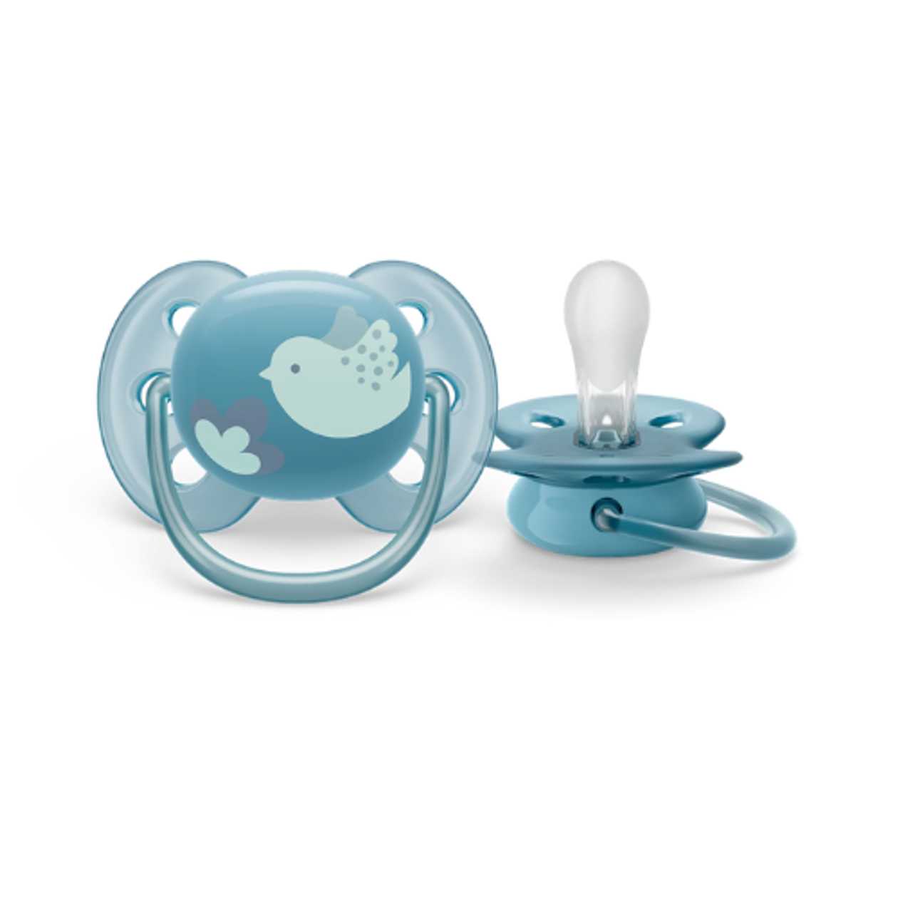 Avent - Teether "Ultra Soft" Blue Bird /6-18 months/ 7619