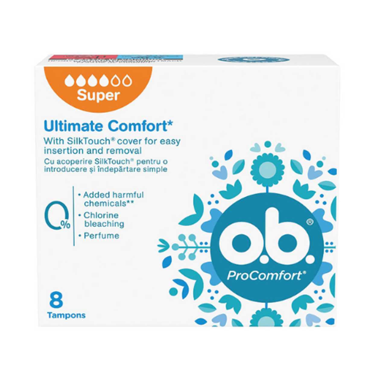 Obi - Super Procomfort Tampons /4 pcs/ 4343/4565 #8
